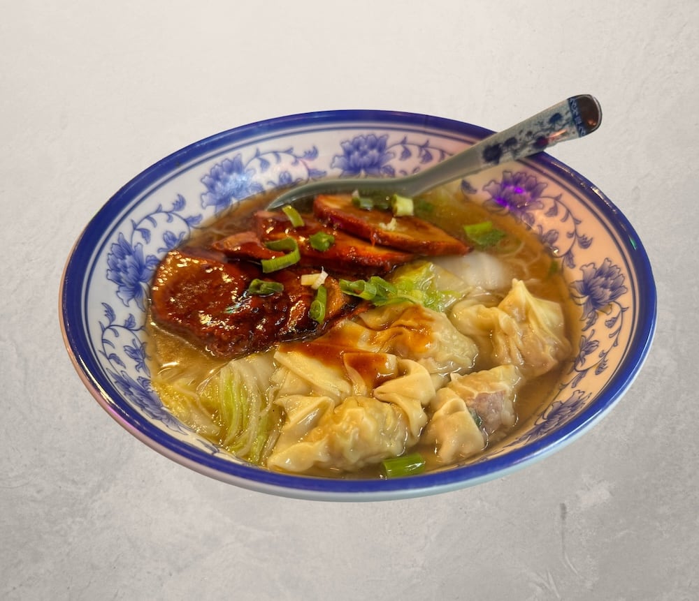 Chinese takeaway noodle soup
